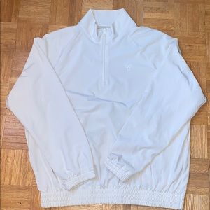 TNA Cream Windbreaker/Tracksuit Quarter Zip